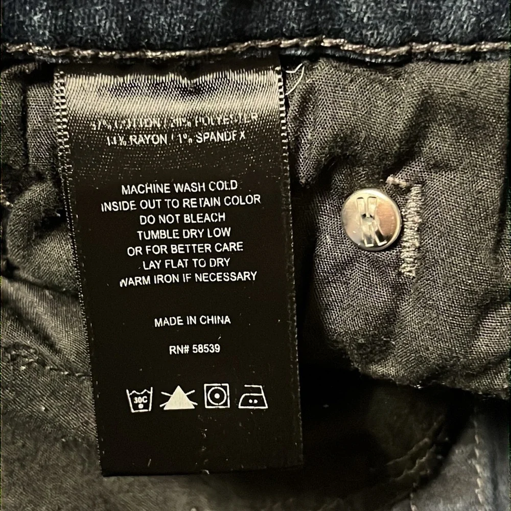 Kut From The Kloth Midrise Dark Wash Skinny Jeans Size 10